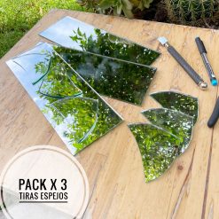 Pack Tiras de Espejos x 3