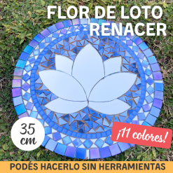 KIT FLOR DE LOTO Espejo Mandala Renacer