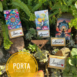 Porta Tarjetas La Magia del Mandala