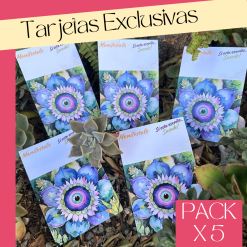 Alternative view of Tarjetas Exclusivas La Magia del Mandala x 5