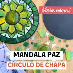 kit Mandala Paz - Base de Chapa