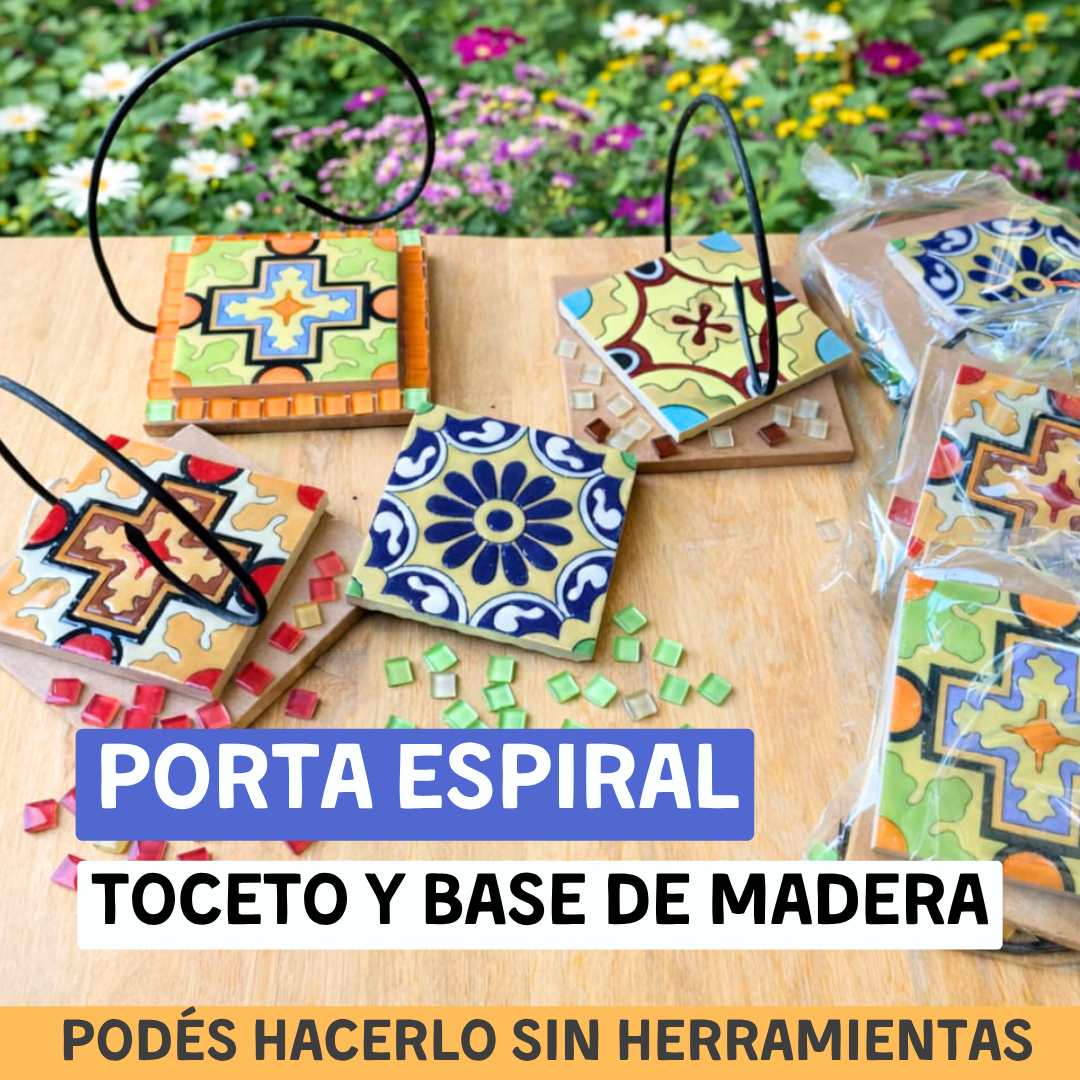 Porta Espiral Diseño Toceto 🦟