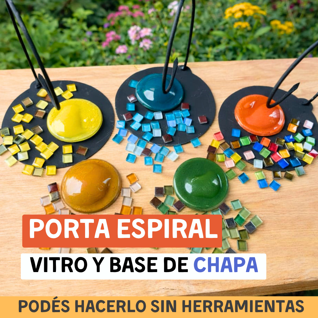 Porta Espiral Base de Chapa🦟